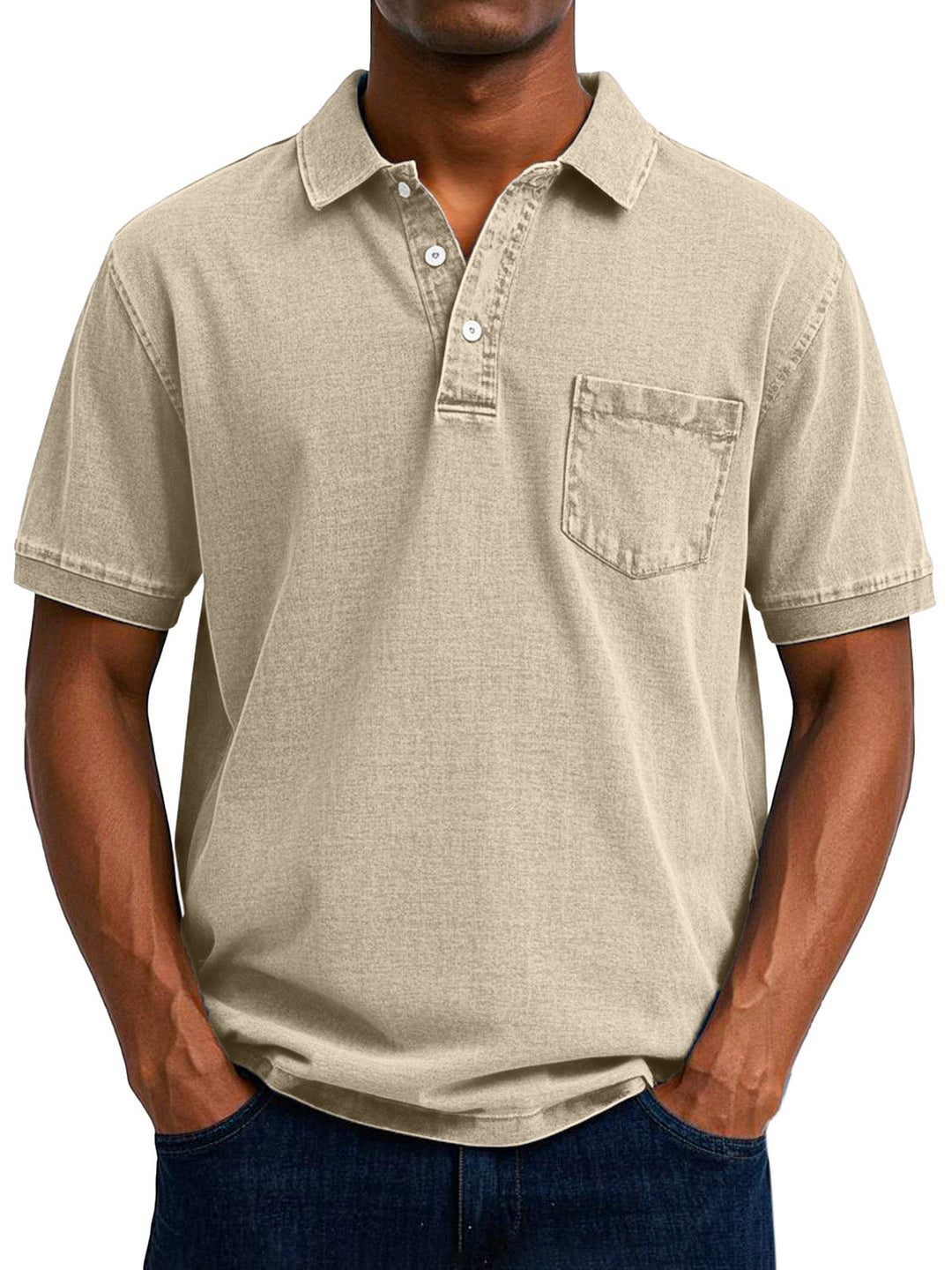 Maxime | Stylish Denim Polo Shirt for Men