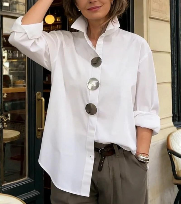 Grazia | The Mid Season Blouse with Refined Finishes