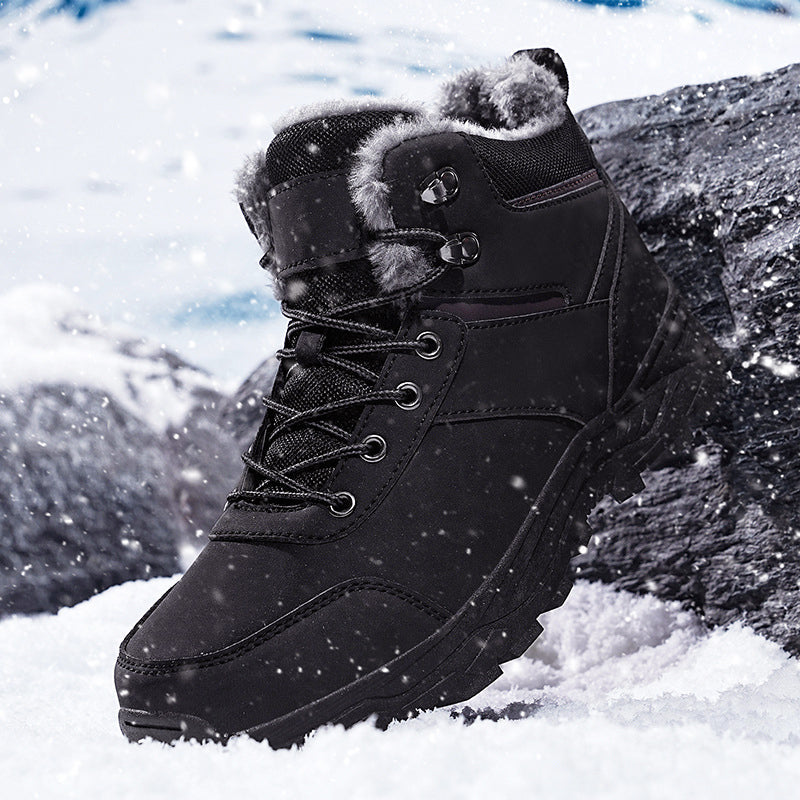 Men’s Outdoor Trek Boots with Plush Lining