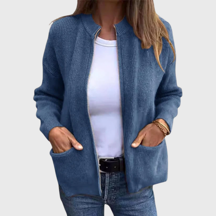 Autumn Zip Cardigan