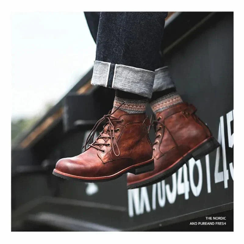 Rustic Adventure Comfort Boots