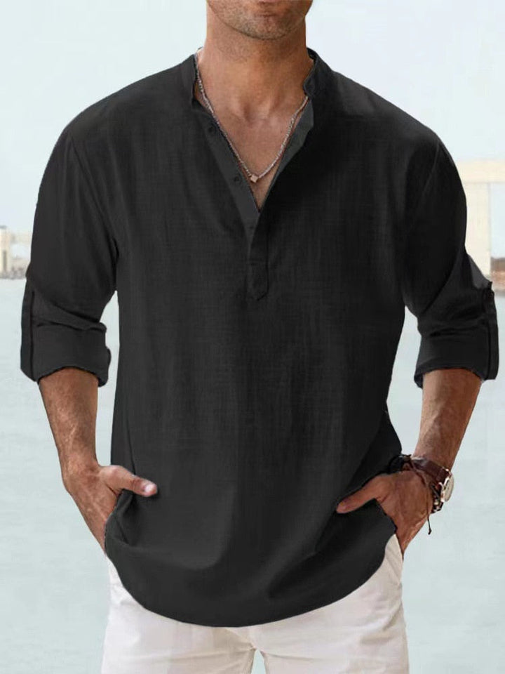 Leon | Classic Men's Linen Shirt