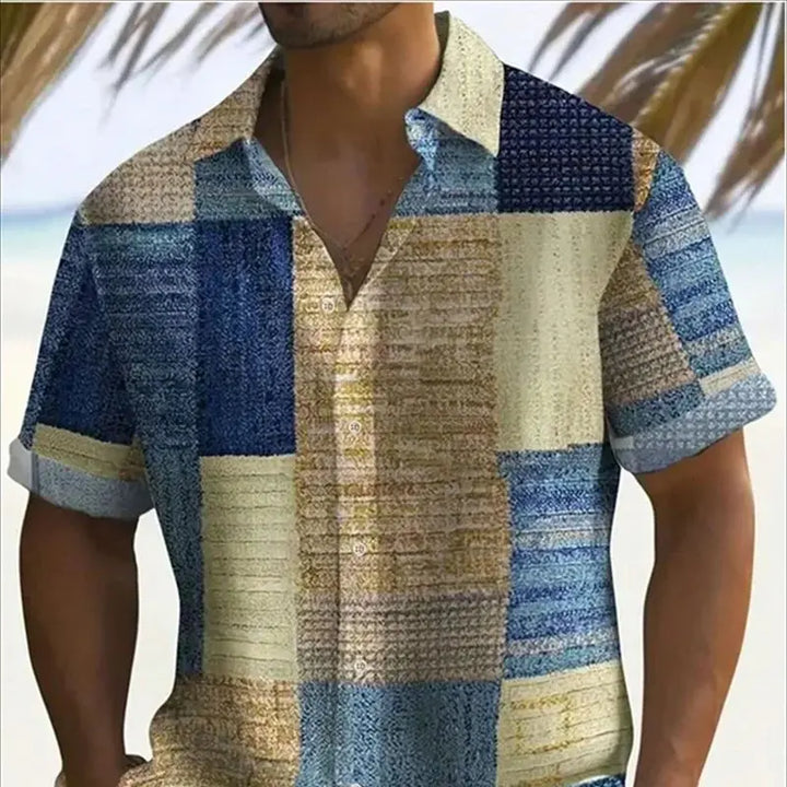 Simon | Vintage Patchwork Shirt