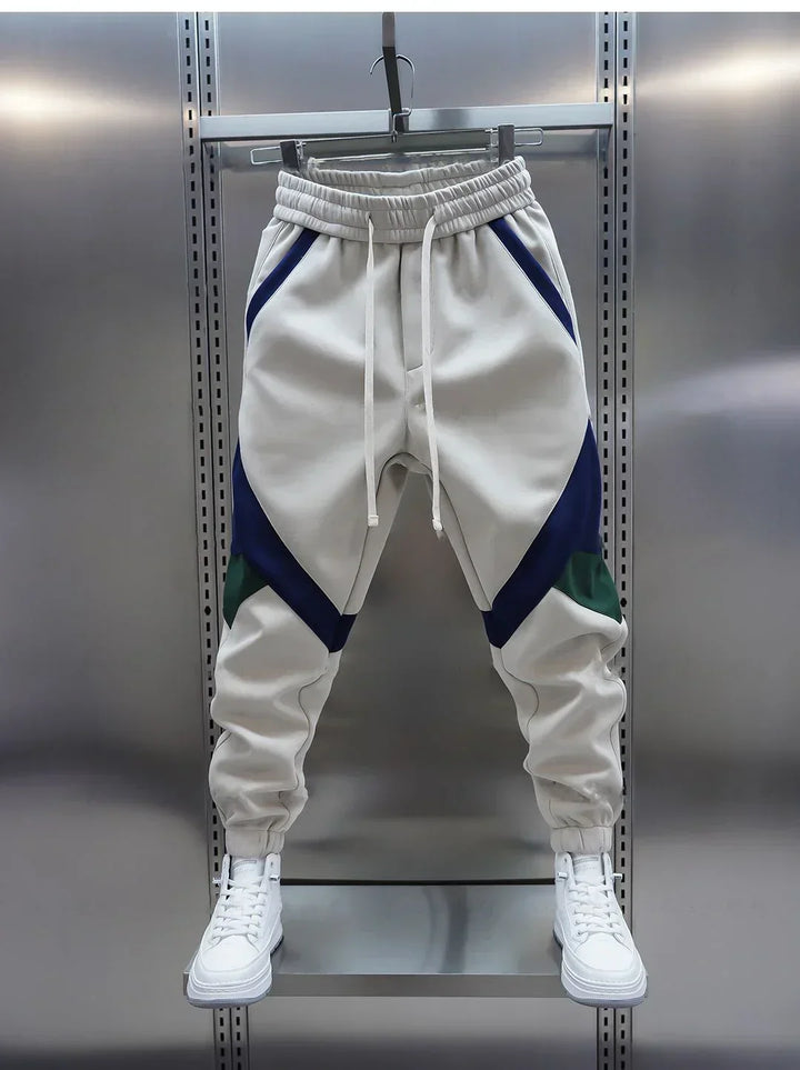 Alan | Modern Contrast Panel Joggers