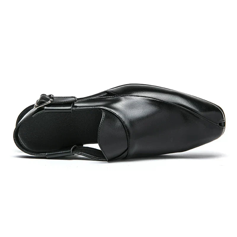 Cambridge Leather Cutout Loafers
