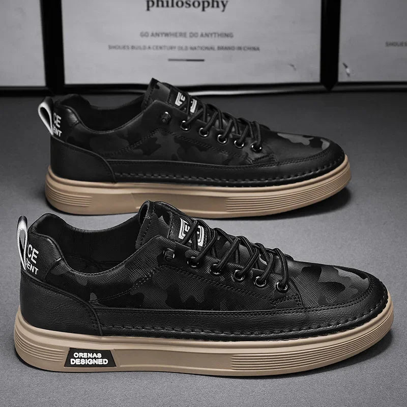 GRANT – LEATHER SNEAKERS