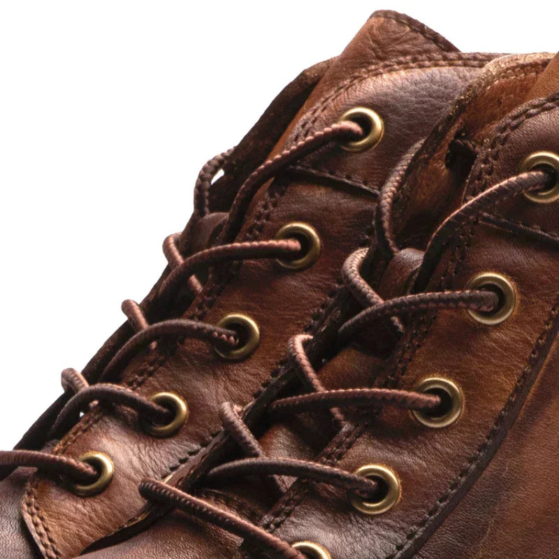 WYATT – RETRO ROUND NOSE MEN'S BOOTS