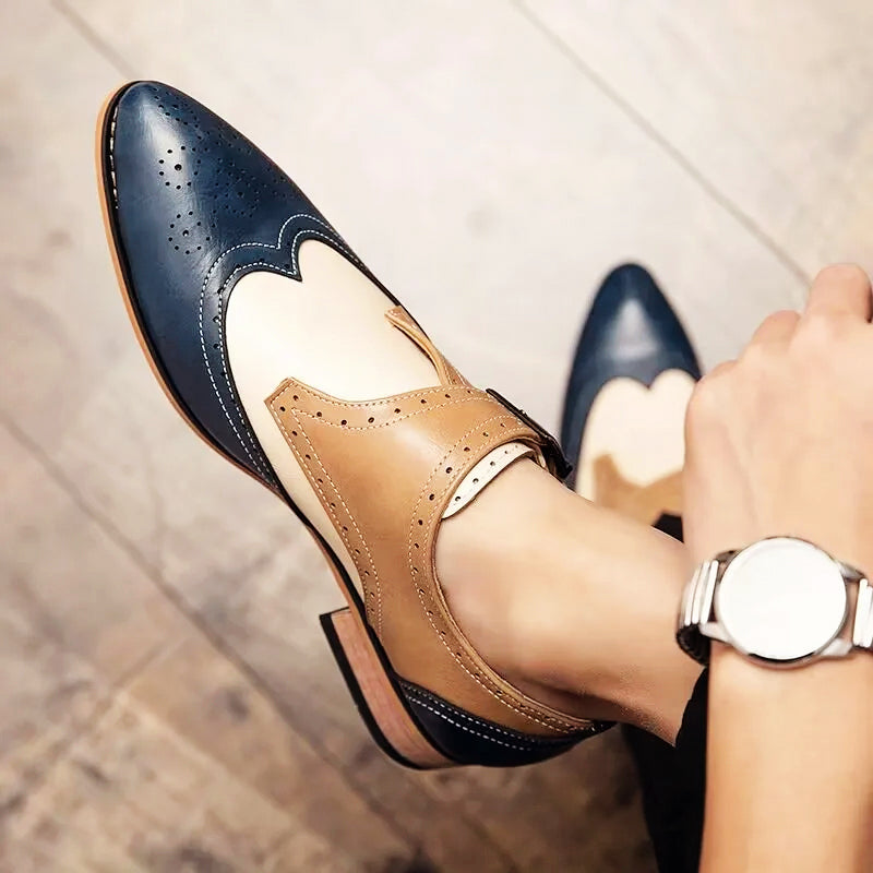 Maxwell Elm Pointed Oxford Shoes