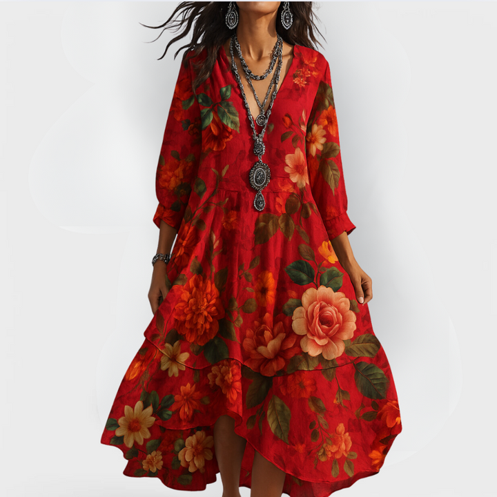 Isla | Stylish Summer Floral Dress